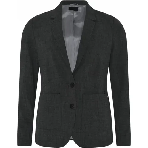 Klassischer Blazer mit Großen Seitentaschen , Damen, Größe: XL - C.Ro - Modalova