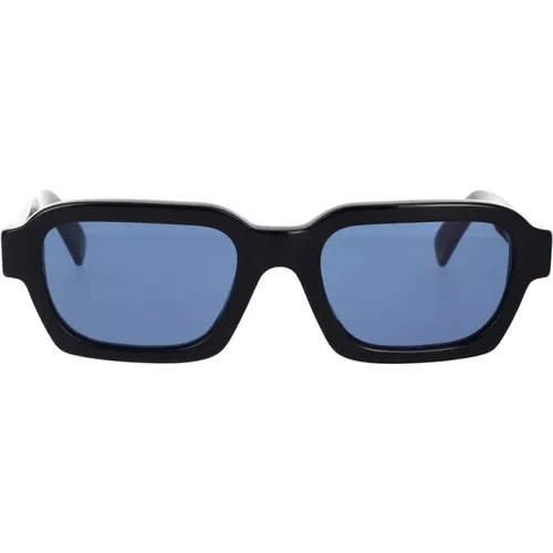 Caro Dark Blue 3BL Sunglasses , unisex, Sizes: 52 MM - Retrosuperfuture - Modalova