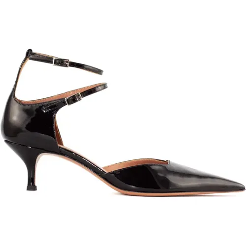 Schwarze Lackleder Erin Pumps , Damen, Größe: 37 EU - Aldo Castagna - Modalova