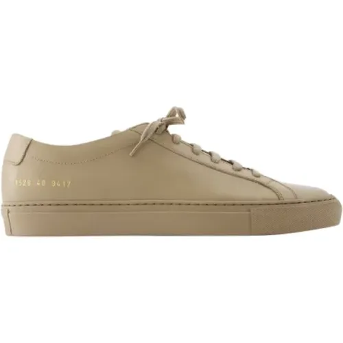 Leather sneakers , male, Sizes: 11 1/2 UK - Common Projects - Modalova