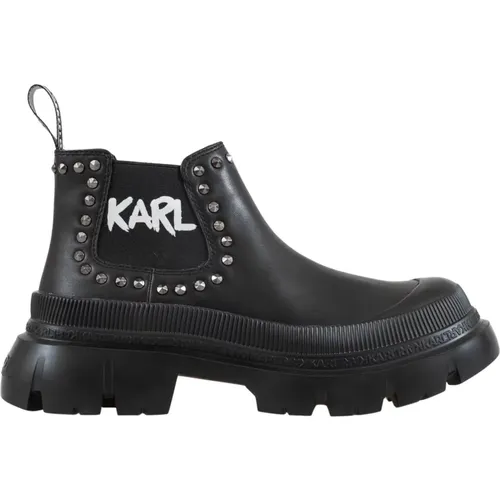 Chelsea Boots , Damen, Größe: 36 EU - Karl Lagerfeld - Modalova