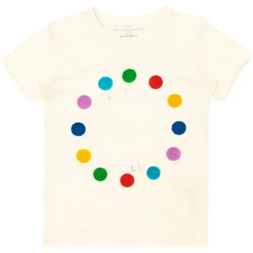 T-Shirt mit Logo-Print - Stella Mccartney - Modalova