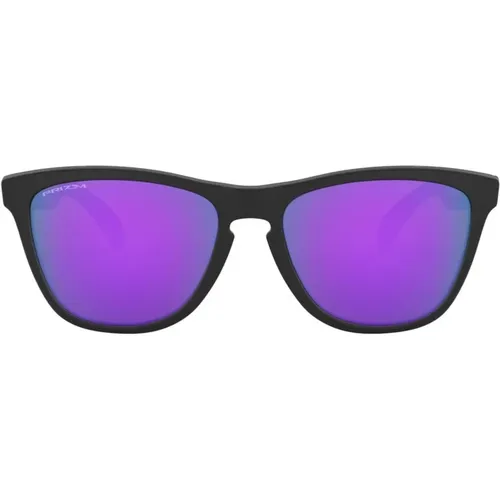 Matte /Prizm Violet Sunglasses , unisex, Sizes: ONE SIZE - Oakley - Modalova