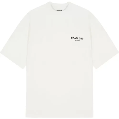 Street Style Oversized Tee , male, Sizes: L - Represent - Modalova