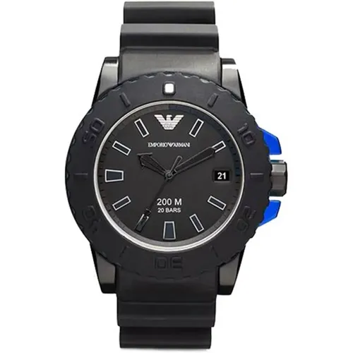 Elegant and Functional Quartz Watch Ar5966 , unisex, Sizes: ONE SIZE - Emporio Armani - Modalova