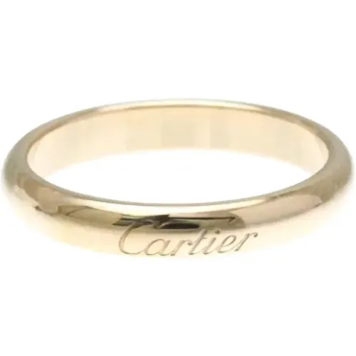 Pre-owned Rose Gold rings , female, Sizes: ONE SIZE - Cartier Vintage - Modalova