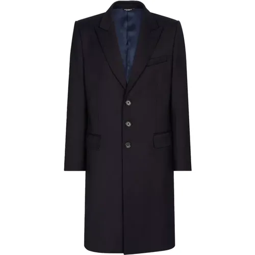 Stylish Fur-Lined Coat , male, Sizes: 2XL - Dolce & Gabbana - Modalova