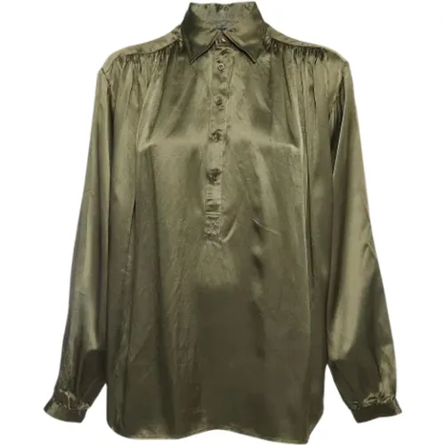 Pre-owned Silk tops , female, Sizes: L - Ralph Lauren Pre-owned - Modalova