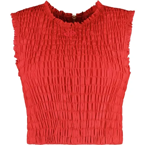 Recyceltes Polyester Crop Top , Damen, Größe: S - Patou - Modalova