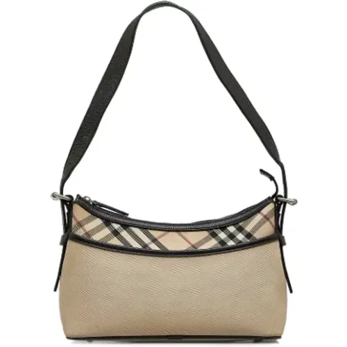 Pre-owned Leder schultertasche - Burberry Vintage - Modalova