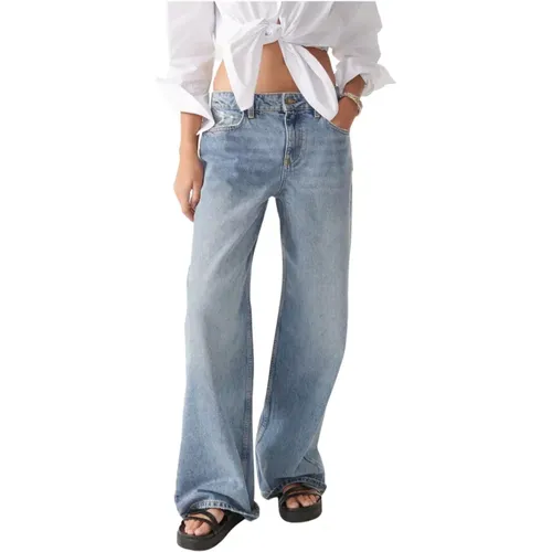 Light Wide Jeans - Elgo Model , female, Sizes: L - BA&SH - Modalova