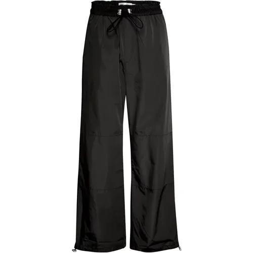 Locker sitzende schwarze Hose mit elastischem Bund , Damen, Größe: S - InWear - Modalova