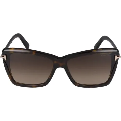 Stylische Sonnenbrille Ft0849 , Damen, Größe: 64 MM - Tom Ford - Modalova