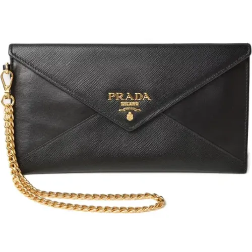 Pre-owned Leather wallets , female, Sizes: ONE SIZE - Prada Vintage - Modalova