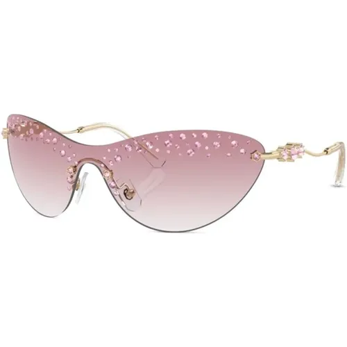 Rosa Sonnenbrille für den täglichen Gebrauch - Swarovski - Modalova
