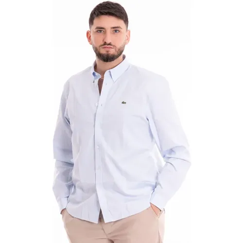 Herren Langarmhemd , Herren, Größe: 5XL - Lacoste - Modalova