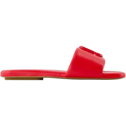 Rote Ledersandalen - Stilvolles Design - Marc Jacobs - Modalova