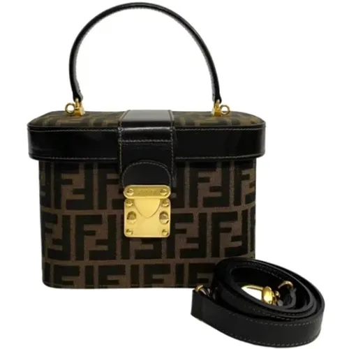 Pre-owned Canvas handbags , female, Sizes: ONE SIZE - Fendi Vintage - Modalova