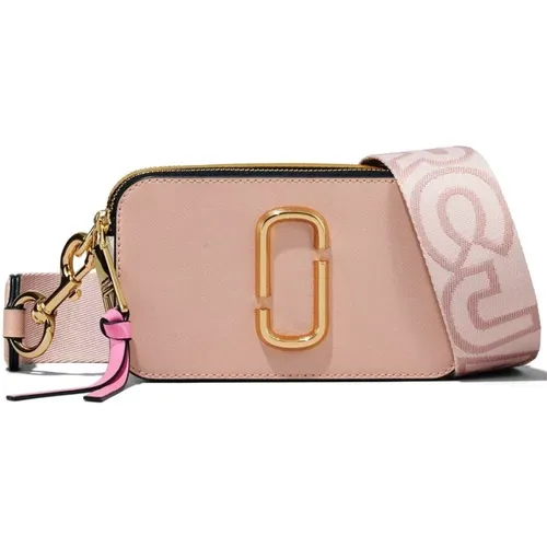 Snapshot Leather Crossbody Bag , female, Sizes: ONE SIZE - Marc Jacobs - Modalova