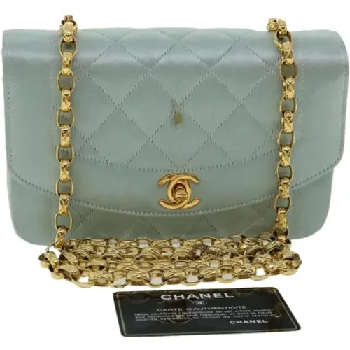 Pre-owned Satin Chanel Flap Bag , female, Sizes: ONE SIZE - Chanel Vintage - Modalova