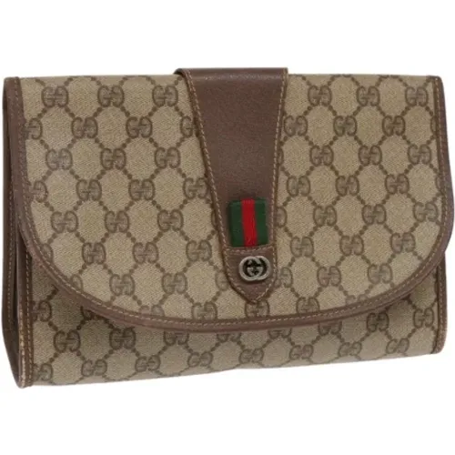 Pre-owned Leder clutches - Gucci Vintage - Modalova