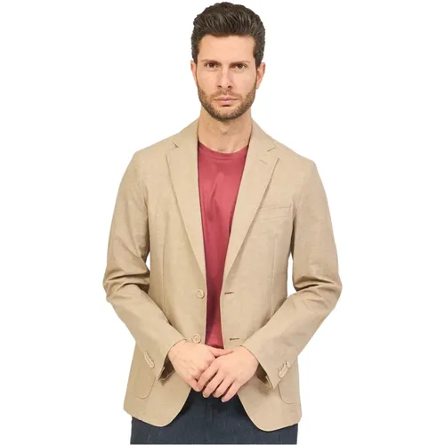 Mesh Jacket Slim Fit Classic , male, Sizes: L, M - Hugo Boss - Modalova