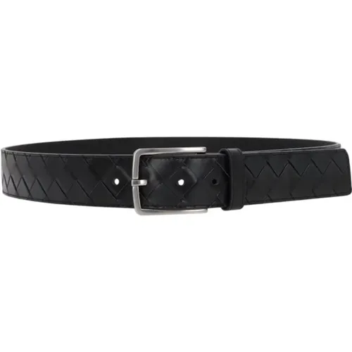 Woven Leather Belt , male, Sizes: 100 CM, 105 CM, 90 CM, 95 CM - Bottega Veneta - Modalova
