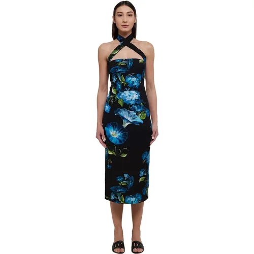 MultiColour Campanula Dress , female, Sizes: 2XS - Dolce & Gabbana - Modalova
