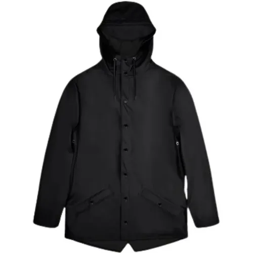 Contemporary Unisex Waterproof Jacket , female, Sizes: M, S - Rains - Modalova