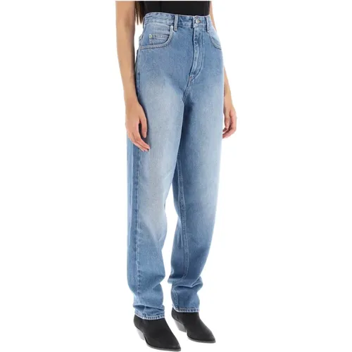 Lockere Jeans mit schmalem Schnitt , Damen, Größe: 2XS - Isabel Marant Étoile - Modalova