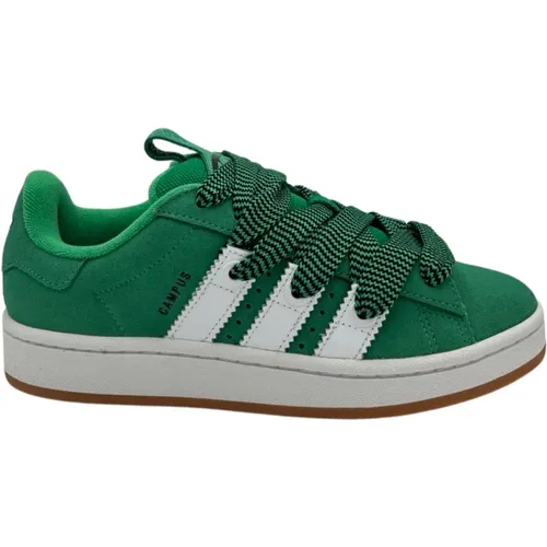 Grüne Campus Sneakers , Damen, Größe: 38 EU - adidas Originals - Modalova