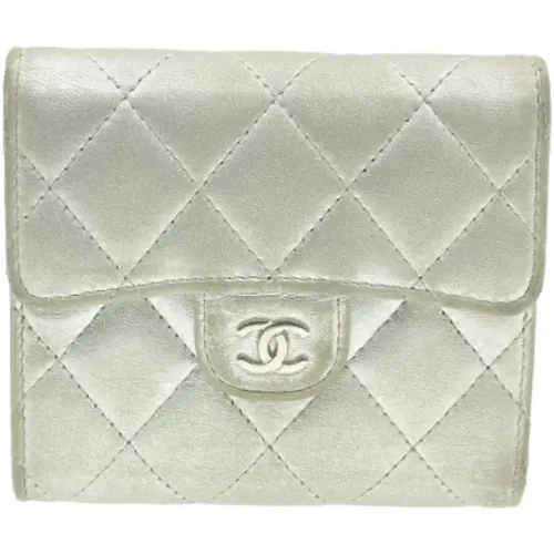 Pre-owned Leather wallets , female, Sizes: ONE SIZE - Chanel Vintage - Modalova