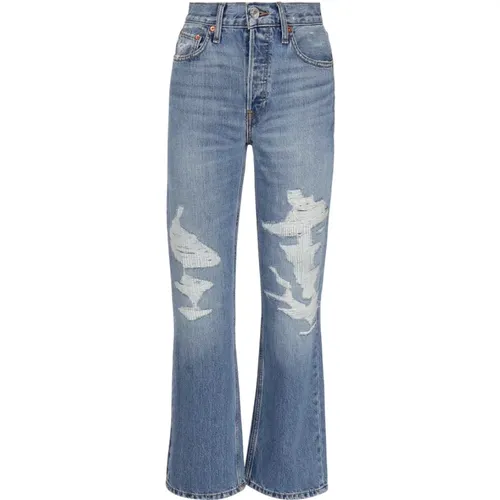 Gerades Jeans , Damen, Größe: W29 - Re/Done - Modalova