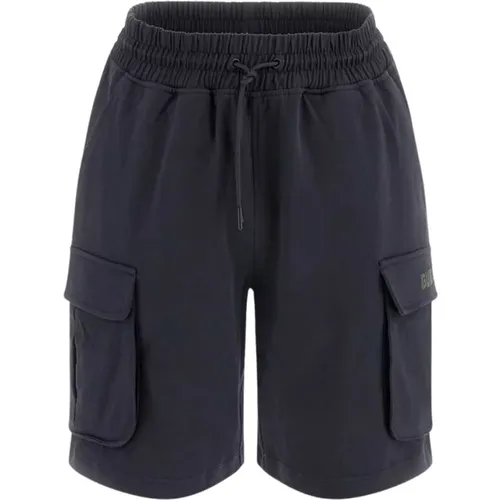 Cargo-Shorts - Schwarze Tons , Herren, Größe: 2XL - Guess - Modalova