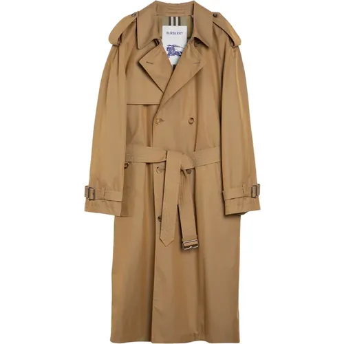 Double-Breasted Coat , male, Sizes: L, M - Burberry - Modalova