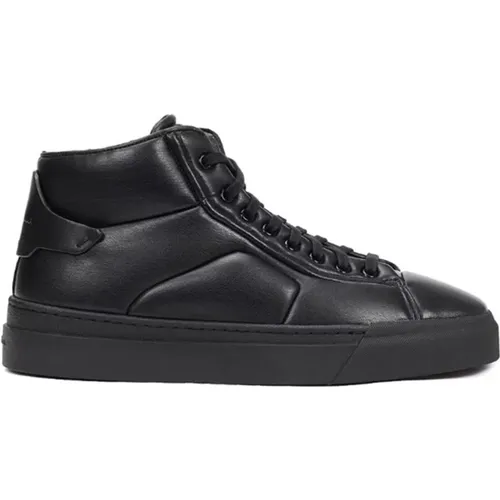 Glory Leder Sneakers , Damen, Größe: 36 EU - Santoni - Modalova