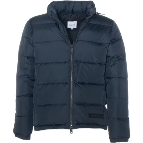 Foldable Hooded Puffer Jacket , male, Sizes: XL - Aspesi - Modalova