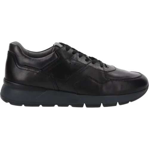 Herren Leder Sneakers,Herren Leder Sneakers Stilvoll Lässig - Nerogiardini - Modalova