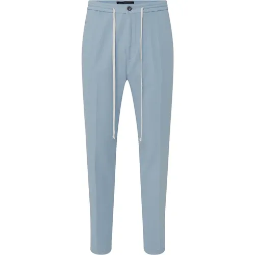 Extra Slim Jogging-Style Suit Trousers , male, Sizes: W30 L32, W31 L32 - drykorn - Modalova