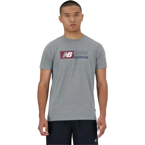 Essentials Heathertech T-shirt - New Balance - Modalova