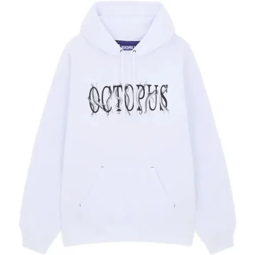 Tentacles Logo Hoodie , Herren, Größe: S - Octopus - Modalova