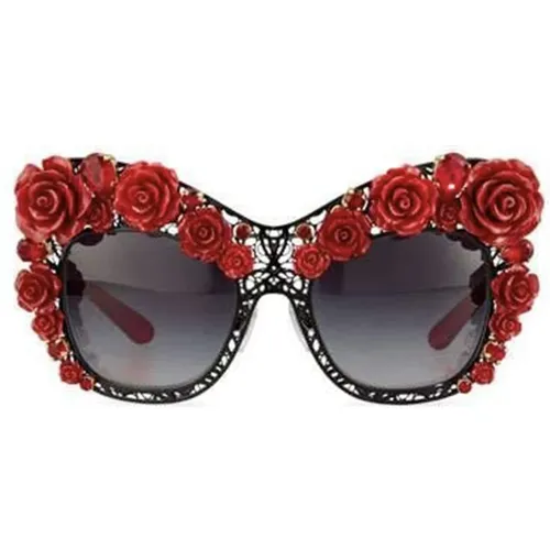 Rose Cat Eye Sonnenbrille - Dolce & Gabbana - Modalova