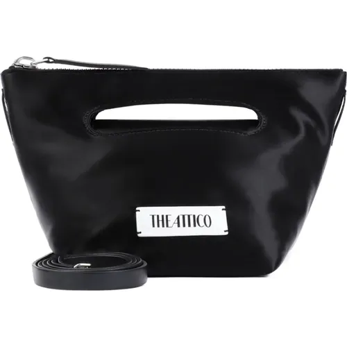 Schwarze Handtasche Chic Stil - The Attico - Modalova