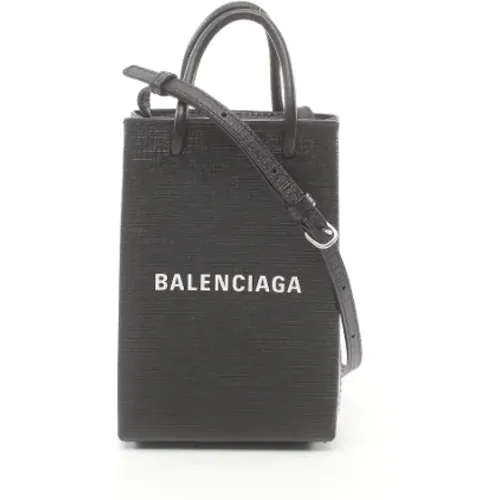 Pre-owned Leather totes , female, Sizes: ONE SIZE - Balenciaga Vintage - Modalova