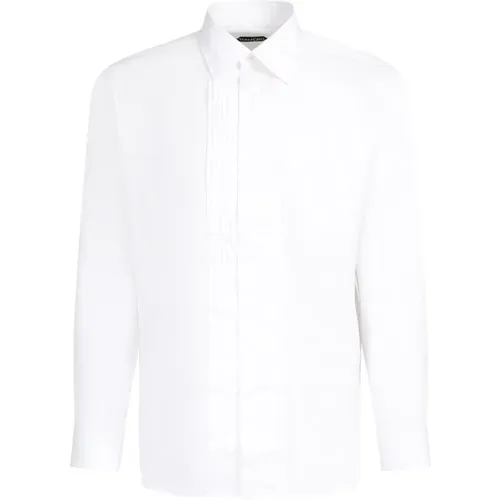 Cotton Evening Shirt , male, Sizes: XL - Tom Ford - Modalova