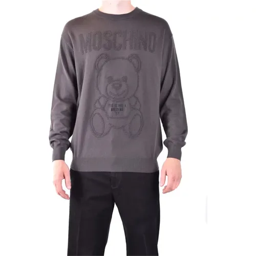 Knitwear , male, Sizes: M - Moschino - Modalova