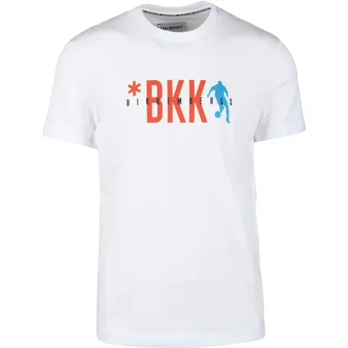 T-Shirt for Men , male, Sizes: L, M - Bikkembergs - Modalova