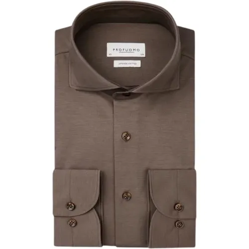 Elegantes Herrenhemd , Herren, Größe: 4XL - Profuomo - Modalova