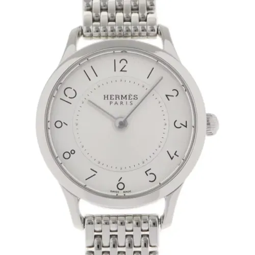 Pre-owned Metal watches , female, Sizes: ONE SIZE - Hermès Vintage - Modalova