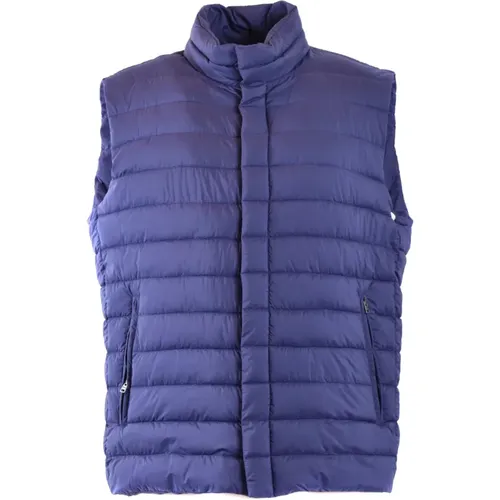 Men`s Blouson Vest: Stay Warm and Stylish , male, Sizes: M, L - Herno - Modalova